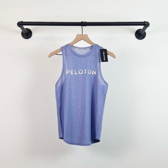 NWT Peloton Agility Scoop Neck Active Tank in Purple - Picture 3 of 5
